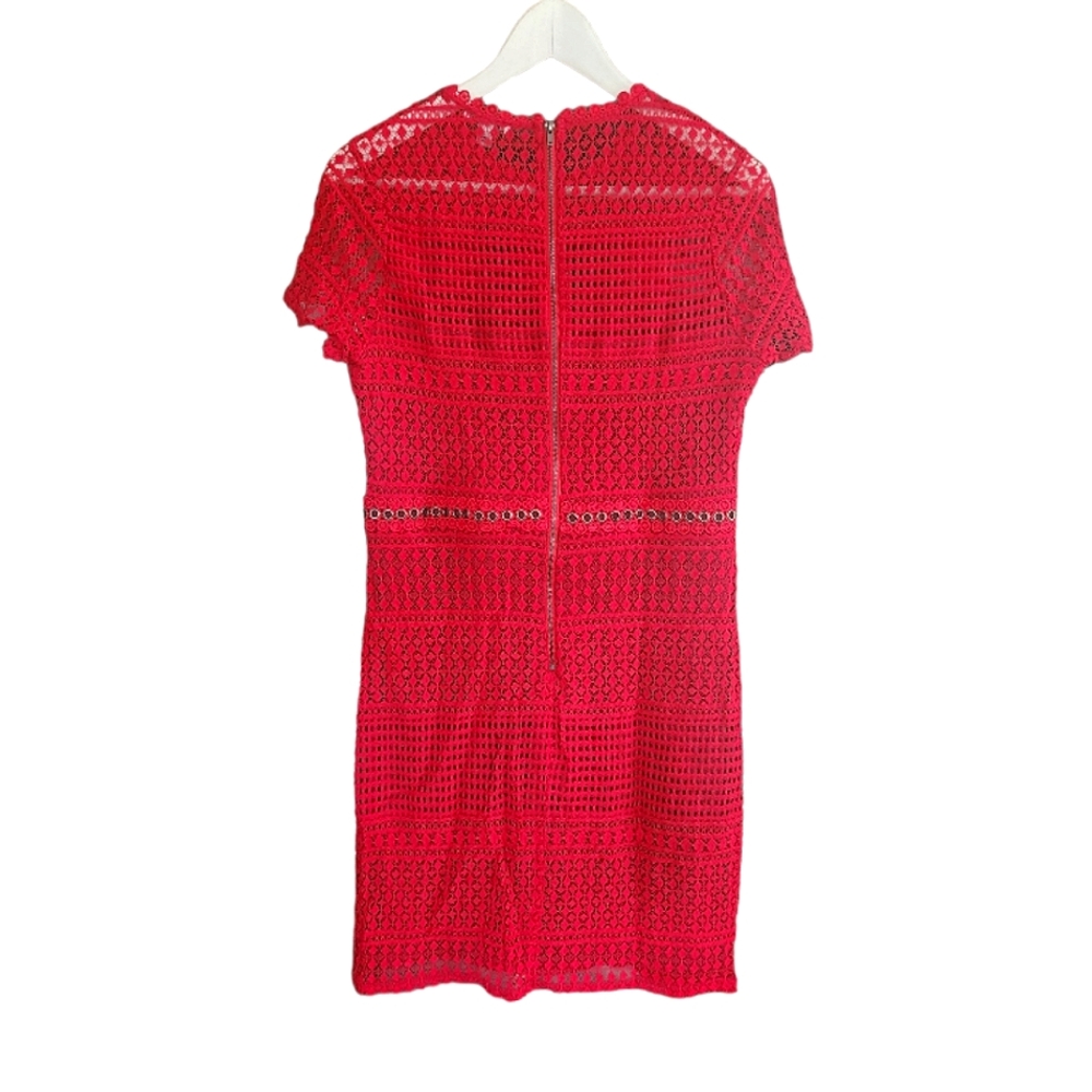 RARE Spanner Red Knit Dress